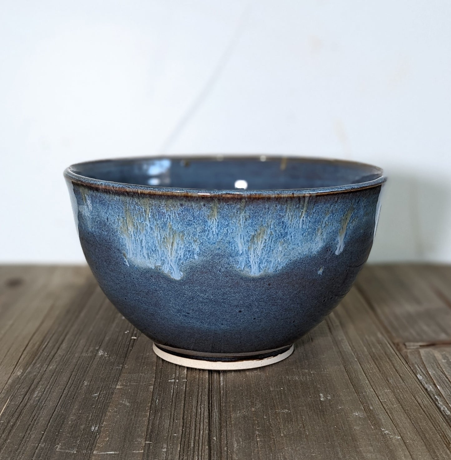 Blue Drippy Bowl