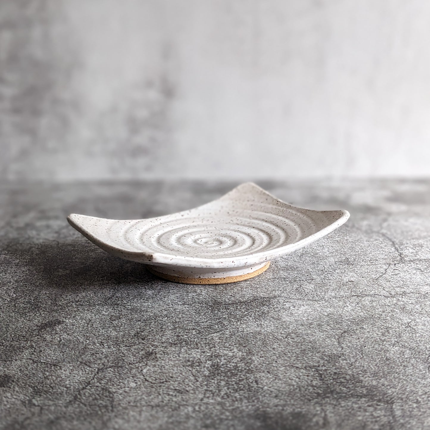 White Soap Dish