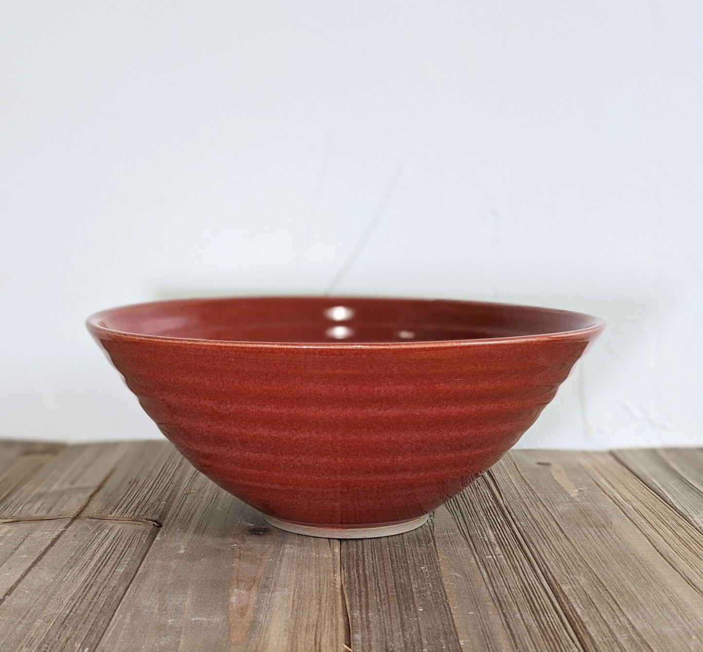 Large Red Bowl