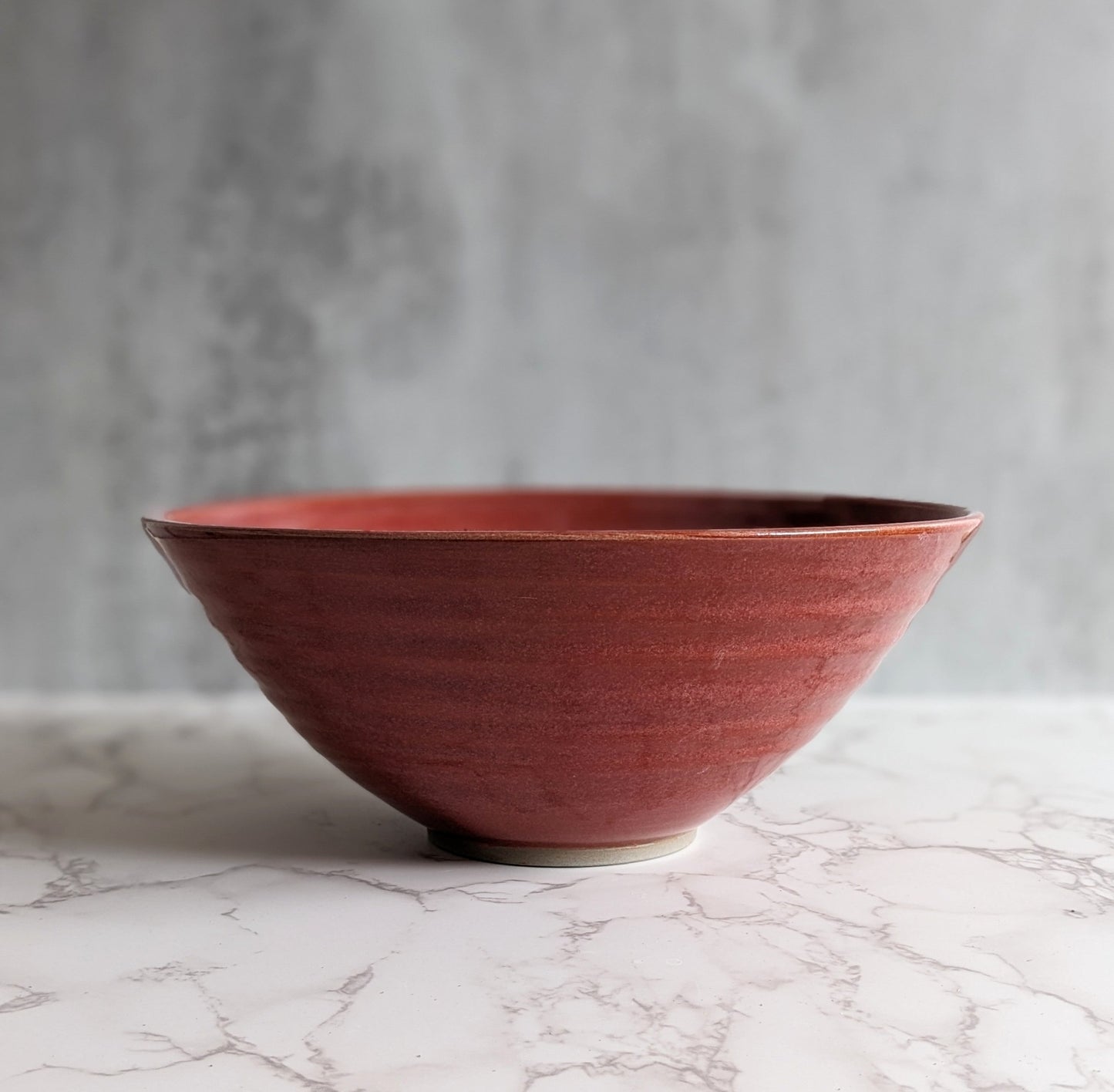 Large Red Bowl