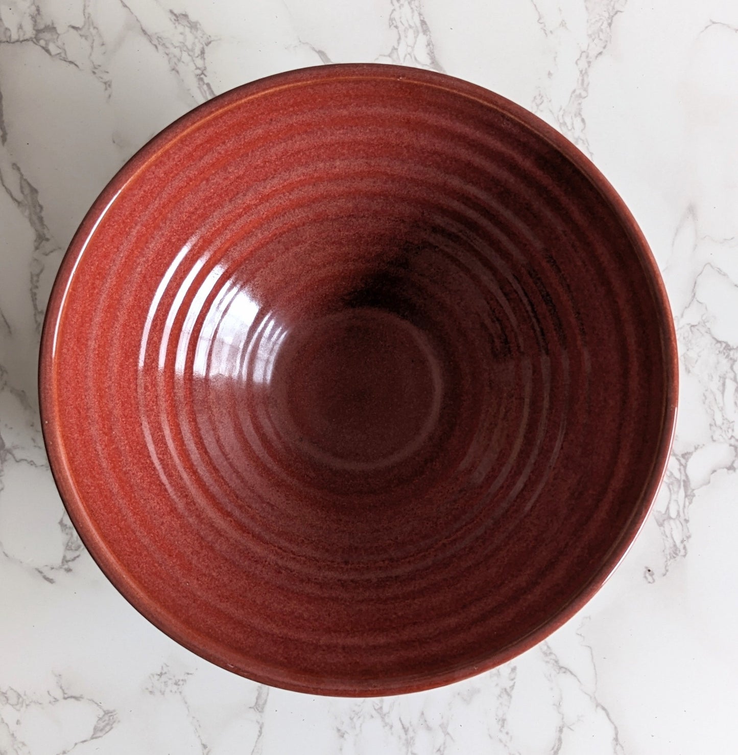 Large Red Bowl