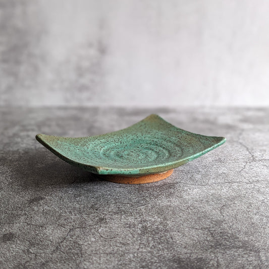Green Soap Dish