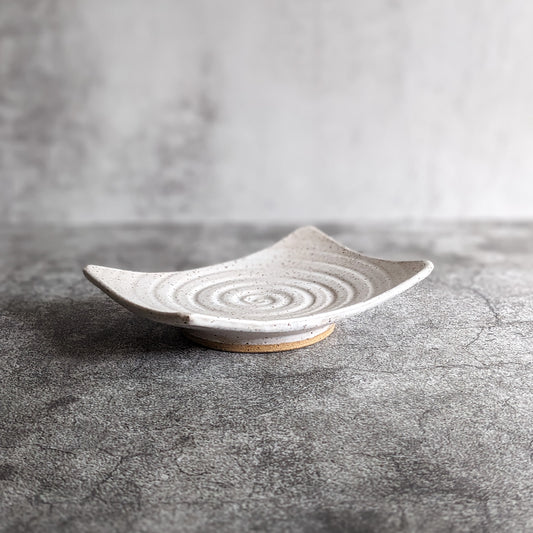 White Soap Dish