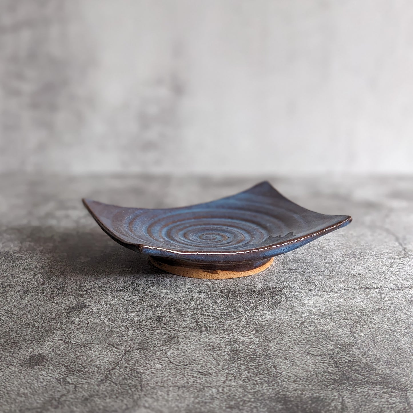 Blue Soap Dish